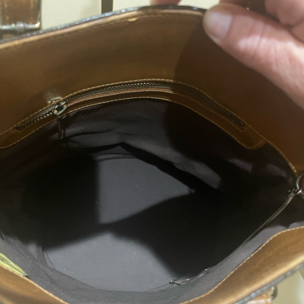 Louis Vuitton French Co USA Vintage Large Monogram Marais Bucket Tote Bag - Picture 9 of 12